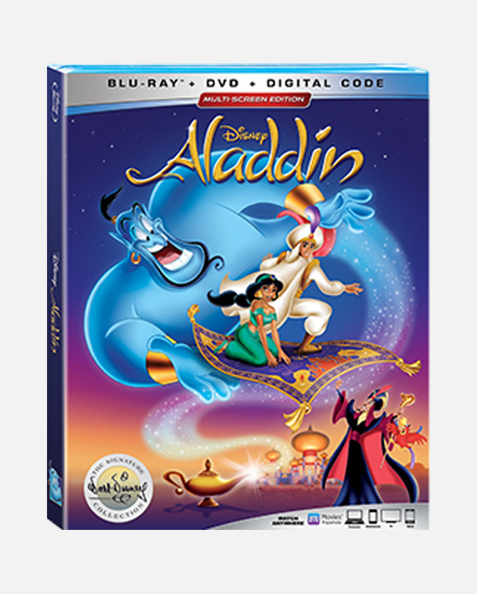 Aladdin Signature Collection Blu-ray™ DVD Combo Pack + Digital Code