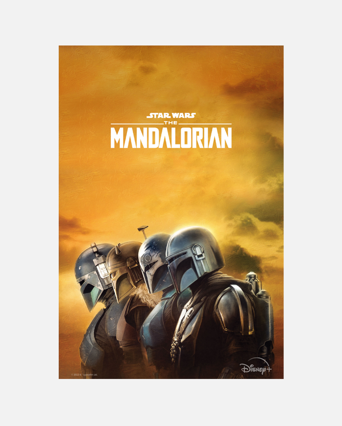 Star Wars: The Mandalorian Season 3 Digital Wallpaper for Mobile