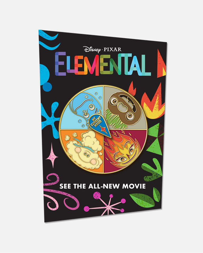 SALE - Disney and Pixar's Elemental Spinner Pin