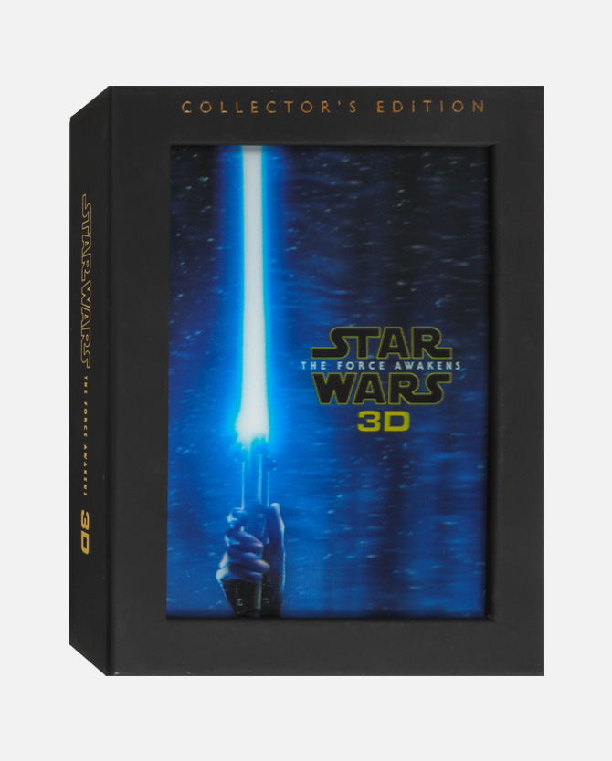 Star Wars: The Force Awakens Collector's Edition 3D Blu-ray Combo Pack + Digital Code