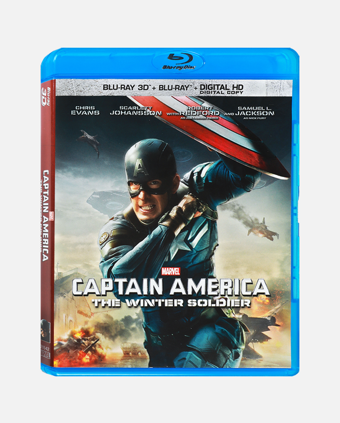 SALE - Marvel Studios' Captain America: The Winter Soldier Blu-ray Combo Pack + Digital Code