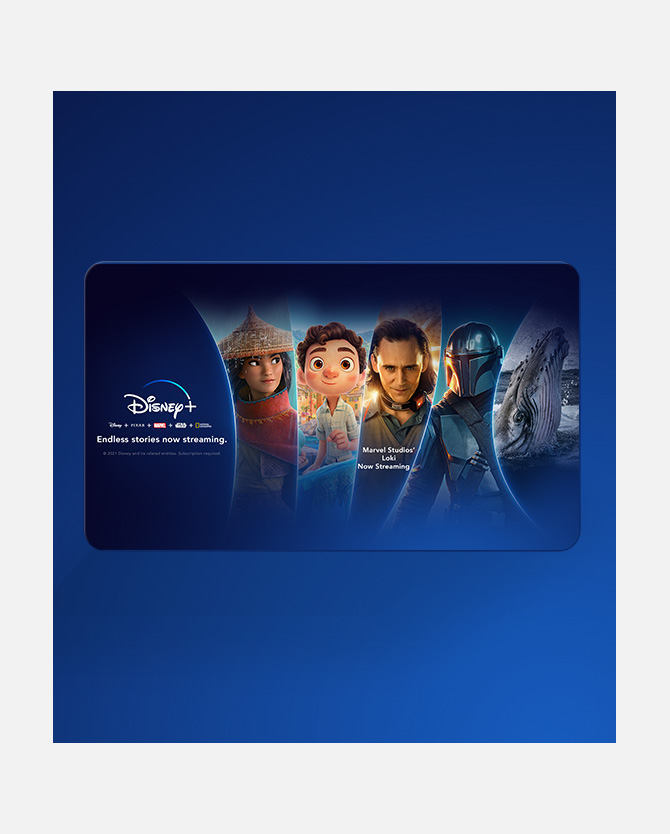 Disney+ 30-Day Subscription Code