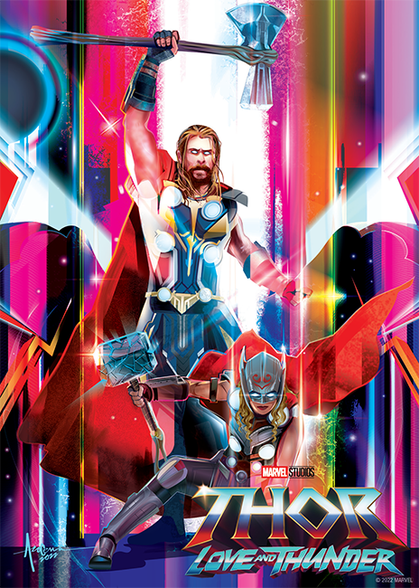 SALE - Marvel Studios' Thor: Love and Thunder Limited Edition Collector Cards (Set of 4)