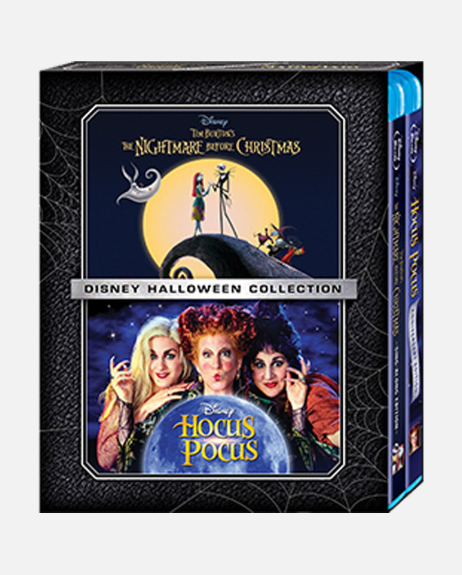 Hocus Pocus/The Nightmare Before Christmas 2-Movie Collection Blu Ray™ DVD Combo + Digital Code
