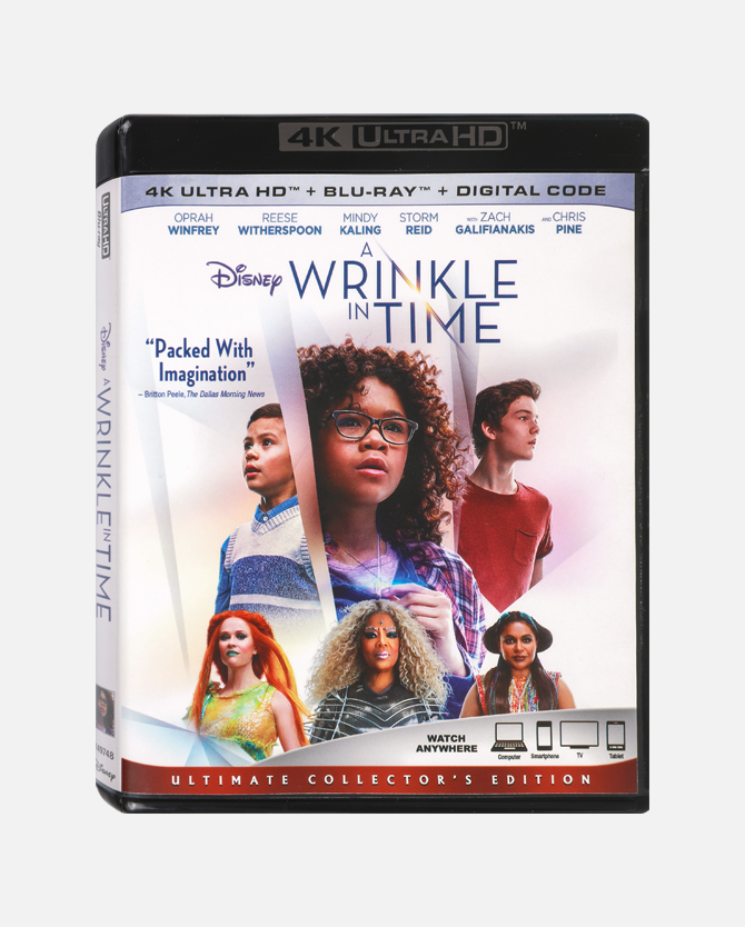 A Wrinkle In Time 4K Ultra HD + Blu-ray Combo Pack + Digital Code - Canada