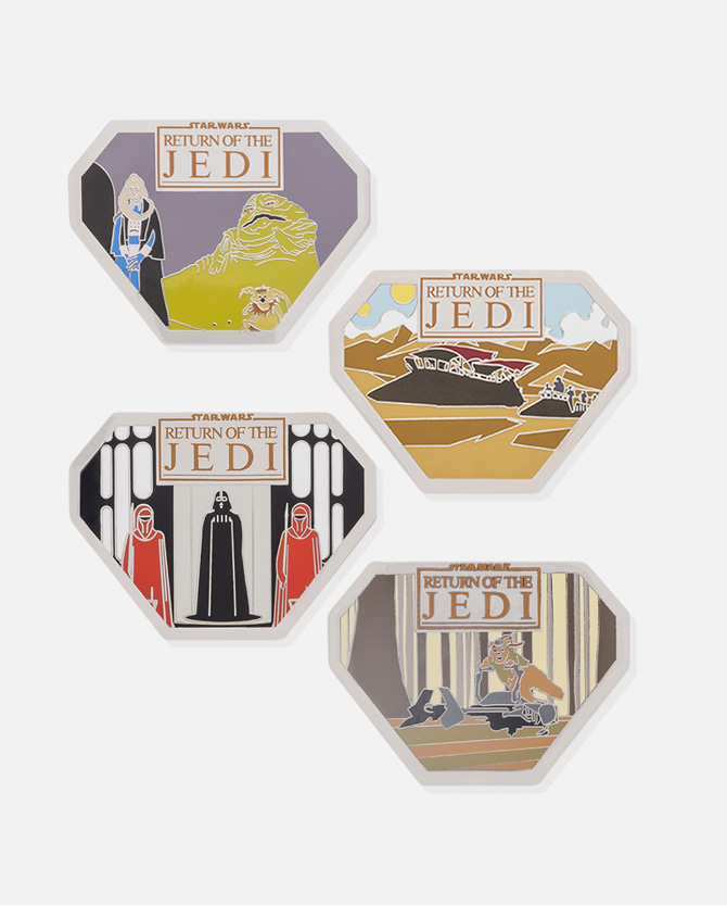 Star Wars: Return of the Jedi 40th Anniversary Pin Set