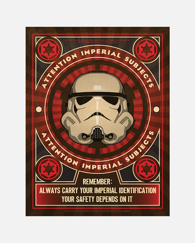 Star Wars: Imperial Propaganda Printable Poster